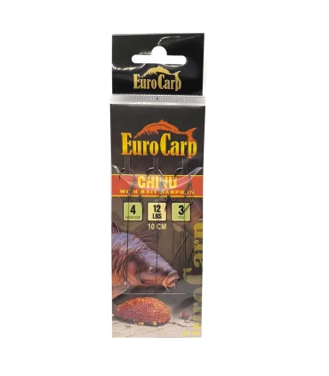 Euro Carp Előkötött Chinu Horog