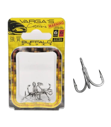 Varga's Catarzis Buffalo Treble Hook