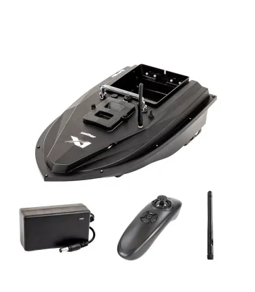 Etetőhajó X1 GPS+4G hátrakidobós fekete