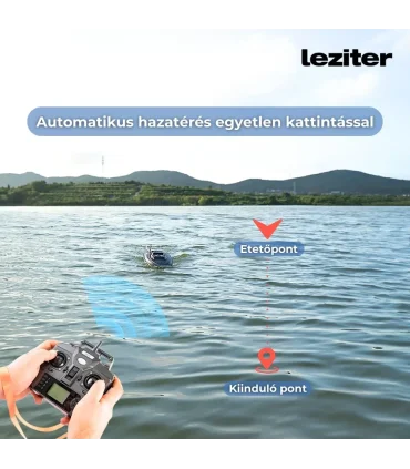 Etetőhajó X2 GPS hátrakidobós carbon
