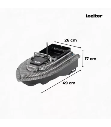 Etetőhajó X2 GPS hátrakidobós carbon