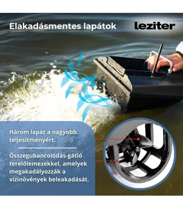 Etetőhajó X2 GPS hátrakidobós carbon