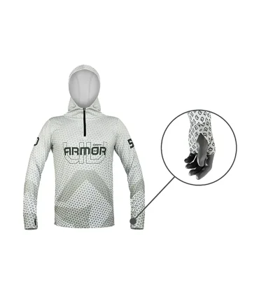 Delphin UV Armor 50+ Kapucnis hosszúujjú póló