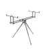 Delphin Tripod TPX3 Silver