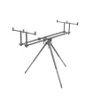 Delphin Tripod TPX3 Silver