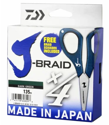 Daiwa J-Braid X4E 135m