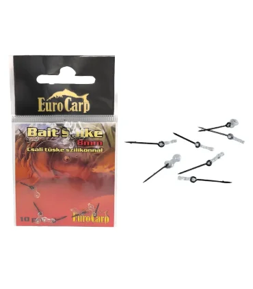 Euro Carp szilikonos csalitüske (10db/csomag)
